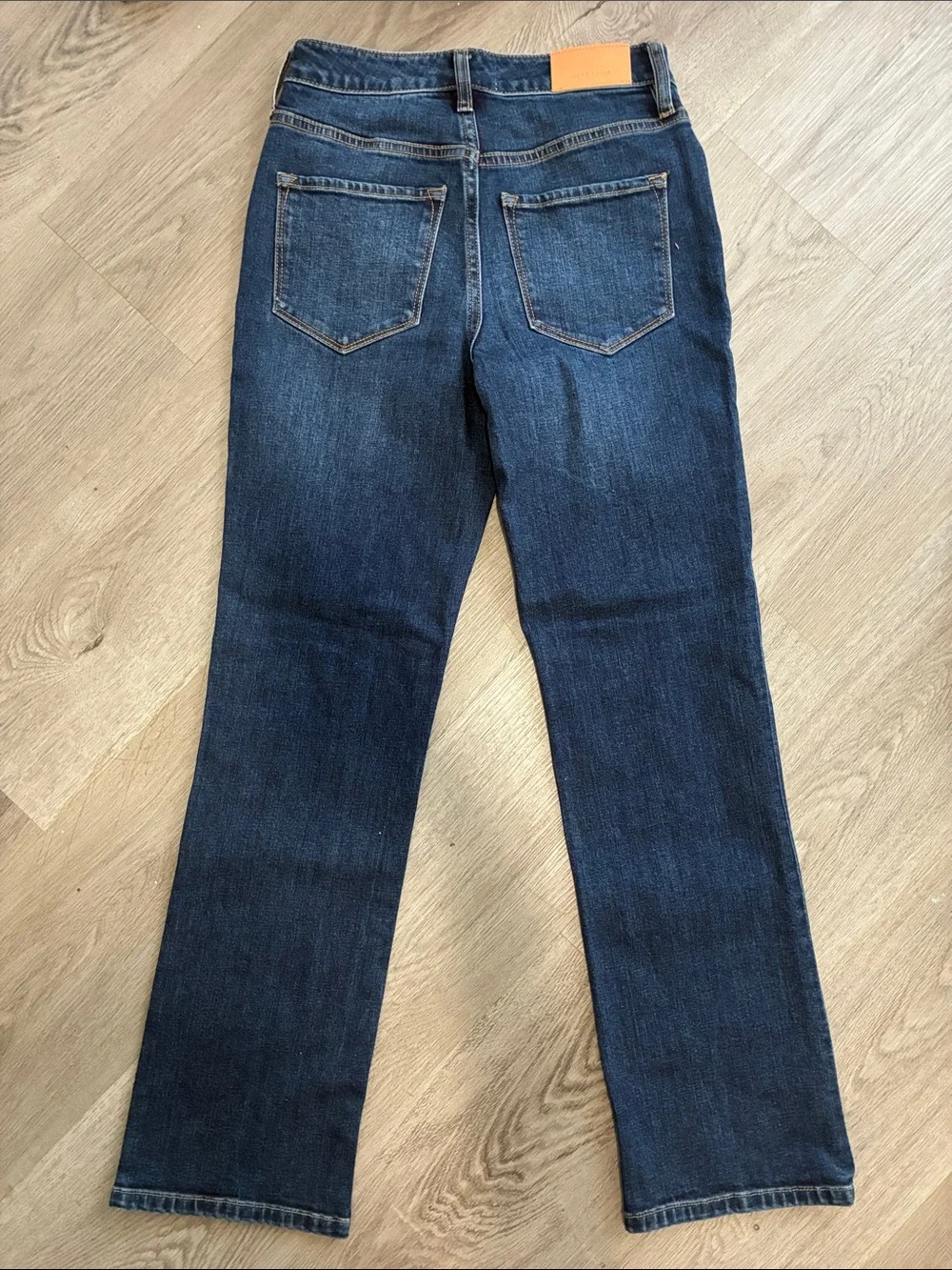 Dear John Dark Blue Denim Straight Leg Jeans
